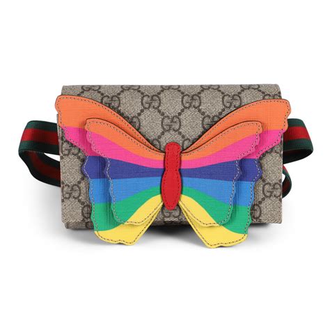 gucci rainbow belt bag